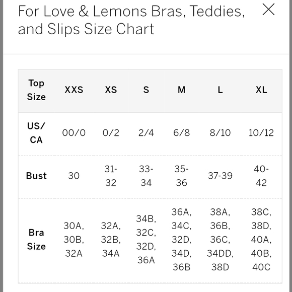 ✨HP✨For Love and Lemons Amour Long Line Bra - Picture 10 of 10